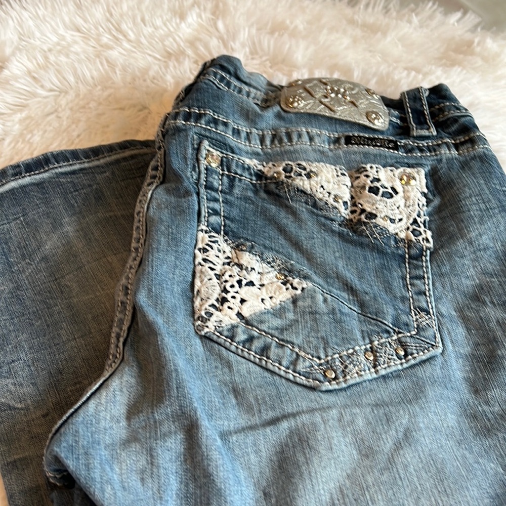 Size 34 miss me jeans gently used
